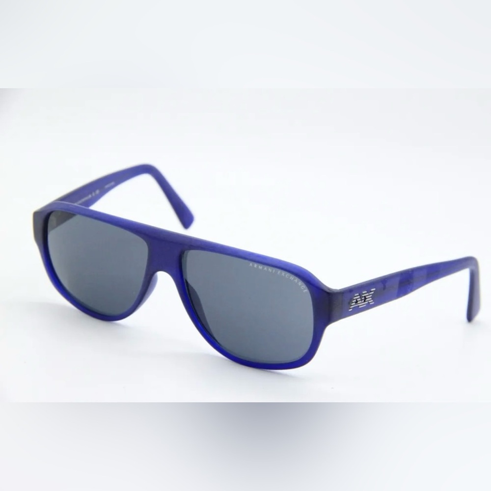 Armani Exchange AX4005 Matte Navy Sunglasses